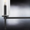 Urban Ambiance Luxury Contemporary Bath Light 11.5''H x 31.625''W,  Midnight Black Finish,  Parkes Collection, UHP4231 - 2 of 4