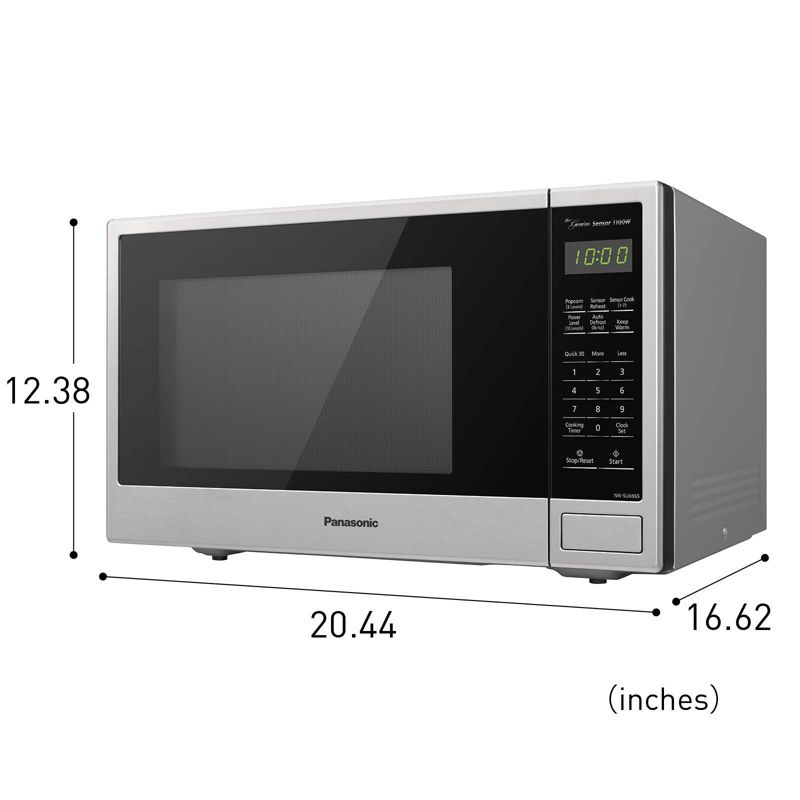 Panasonic 1.3 Countertop Microwave Oven Stainless Steel - SU696S, 5 of 6