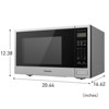 Panasonic 1.3 Countertop Microwave Oven Stainless Steel - SU696S - image 4 of 4