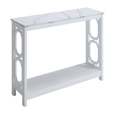 Omega Console Table with Shelf - Breighton Home