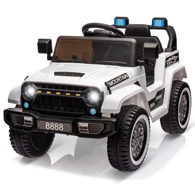 12V Kids Electric Car, 4 Wheeler Electric Vehicles with Remote Control, Spring Suspension, 3 Speeds