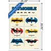 Trends International DC Comics Batman: 85th Anniversary - The Batmobiles Logos Framed Wall Poster Prints - 3 of 4
