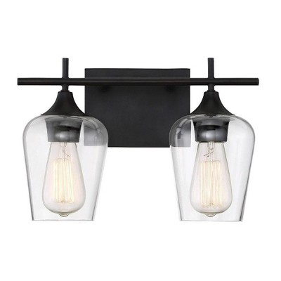 Savoy House Octave 2 - Light Vanity in  English Bronze
