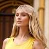 Unique Bargains Multi-layered Rhinestone Faux Pearls Headpiece Silver Tone 1 Pc - 2 of 4