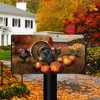 Autumn Turkeys Magnetic Mailbox Cover Fall Tom Pumpkins Standard Briarwood Lane - 2 of 3
