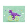 Trademark Fine Art Raissa Oltmanns Dino Racer Wood Slat Art - 3 of 4
