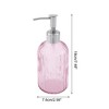 Unique Bargains Elegant Soap Pump Dispenser for Bathroom 13.52oz - 4 of 4