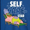 Men's - SpongeBob SquarePants - Self Care Star Long Sleeve Graphic T-Shirt - 2 of 4