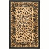 Unique Loom  Wildlife Cheetah Area Rug - 2 of 4