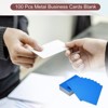 Unique Bargains Metal Blank Laser Engrave Printable DIY Name Cards 100 Pcs - 4 of 4