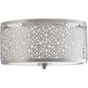 Progress Lighting Mingle 1-Light LED Flush Mount, Brushed Nickel, Etched Parchment Glass Shade - 2 of 4
