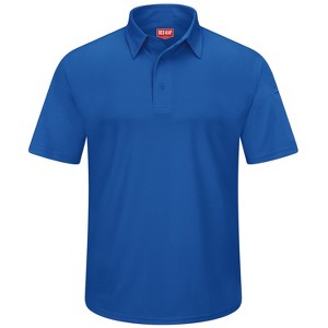 Red Kap Men's Short Sleeve Performance Knit Flex Series Pro Polo - 1 of 4