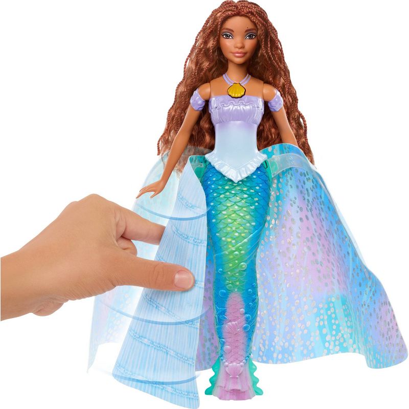 Disney The Little Mermaid Transforming Ariel Fashion Doll, 6 of 10