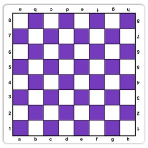 WE Games Printed in USA Mousepad Tournament Chess Board, 20 in. - 1 of 4