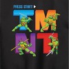 Boys' - Teenage Mutant Ninja Turtles - Press Start Grid Graphic Long Sleeve Fleece Sweatshirt - 2 of 4