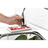 DOMETOUR Single Handle High Arc Brushed Nickel Pull Out Kitchen Faucet,Single Level Stainless Steel Kitchen Sink Faucets with Pull Down Sprayer - 4 of 4