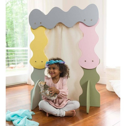 Center Stage Arch Puppet Theater For Kids Pretend Play Magic