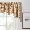 Ellis Curtain Regency Swag Shaped 3" Rod Pocket Valances for Windows 50" x 30" Antique - 3 of 4