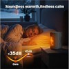 R.W.FLAME Space Heater, Portable Heater Electric Ceramic Fan Small Heaters Handle Indoor Use,Child Lock,Tip-Over & Overheat Protection,ECO Mode - 3 of 4