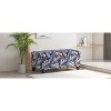 Airsurfer Large Floral Print Ottoman Floral Storage Living Room Ottoman Seating Solution for Living Room Relaxation - 3 of 4