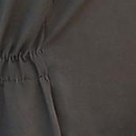 black tropical floral