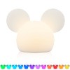 Disney Silicone LED Tabletop Lamp Dimmable LED USB or Battery Powered Mickey Mouse - 2 of 4