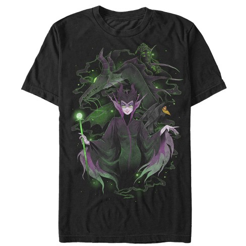 Disney Store Maleficent Dragon Sleeping Beauty Black Womens T