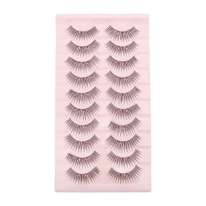 Unique Bargains False Eyelashes for Women 10 Pair - 1 of 4