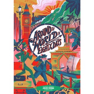 Classic Starts(r) Around the World in Eighty Days - by  Jules Verne (Hardcover) - 1 of 1
