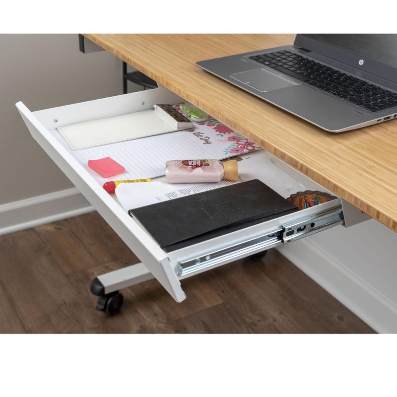 Stand Up Desk Store Add-On Office Sliding Under-Desk Drawer Storage Organizer for Standing Desks, 2 of 5
