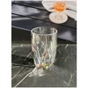Rainbow Diamond Acrylic Glasses Drinking Set of 4 Hi Ball (17oz), Plastic Drinking Glasses, BPA Free, Drinkware Set, Drinking Water Glasses - 3 of 4
