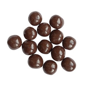 Woodstock Malt Balls Covered in Milk Chocolate - 15 lb - 1 of 3