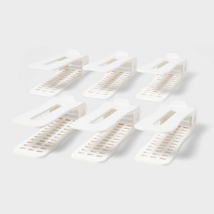 Shoe Space-Saving Slot Organizers 6pk - Brightroom™ - 1 of 2