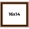 PosterPalooza | Weathered Gold Picture Frame - UV Acrylic, Backing Board, Hanging Hardware Included - 2 of 4