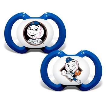 Baby Fanatic Officially Licensed Pacifier 2-Pack - MLB New York Mets