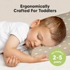 KeaBabies Toddler Pillow - Soft Organic Cotton Kids Pillows for Sleeping - Travel Pillow for Kids Age 2-5 - 2 of 4