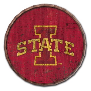 NCAA Iowa State Cyclones Cracked Color 24" Barrel Top - 1 of 3