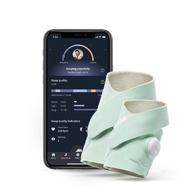 Image of Owlet Dream Sock Plus Child Monitor - Green