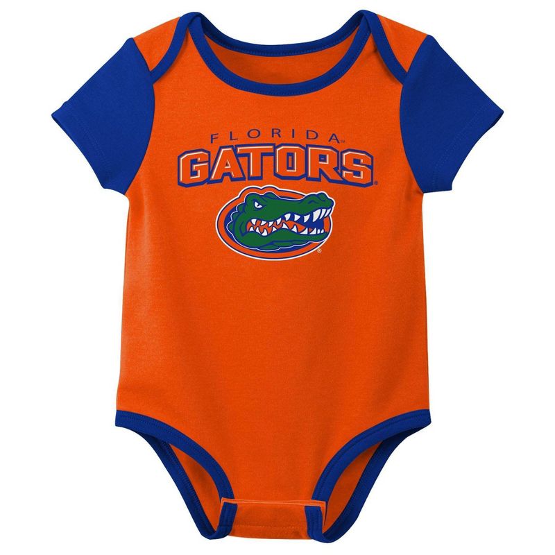 NCAA Florida Gators Infant 3pk Bodysuit, 3 of 5