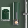 LunaLulinlk Liquid Soap Dispenser Wall Mount 450ml/15oz, Luxury Shower Hand Soap Dispenser, with 3pcs Adhesives Green - 2 of 4