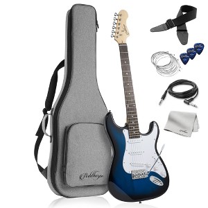 Ashthorpe 39-Inch Electric Guitar with S-S-S Pickups and Tremolo Bar, Full-Size Guitar Kit with Gig Bag and Accessories - 1 of 4