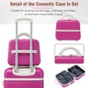 3-pieces Hardshell Luggage 20"+28" Luggages And Cosmetic Case Spinner Suitcase With TSA Lock Lightweight Set For Women Travel Storage必填 - 4 of 4