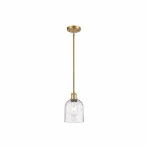 Bella - 1 Light Stem Hung Mini Pendant In Industrial Style-9.5 Inches Tall and 5.5 Inches Wide - 1 of 1