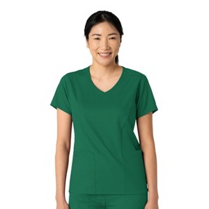 Wink Boundless Women's 2-Pocket V-Neck Scrub Top - 1 of 4