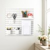 VEVOR Pegboard Combination Kit, 11" x 11" Plastic Pegboard, 4 Panels, Peg Board Wall Organizer Kit with Accessories, White - 2 of 4