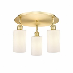 Clymer - 3 Light Flush Mount In Art Deco Style-9.38 Inches Tall and 15.63 Inches Wide - 1 of 1
