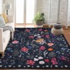 homfan Colorful Color Floral Door Mat Indoor Entrance Non-Slip Soft Oriental Vintage Carpet Kitchen Entryway Bedroom Corridors Indoor - 4 of 4