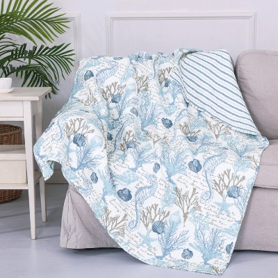 Galapagos  Quilted Throw - Levtex Home