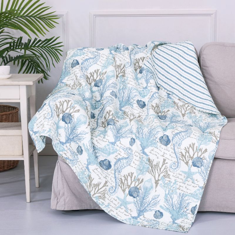 Galapagos  Quilted Throw - Levtex Home, 1 of 4