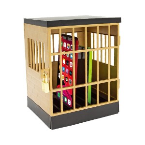 ZTECH iPhone Jail Lock up Box, Fun and Novelty Gadget Gift for Family Party - 1 of 3